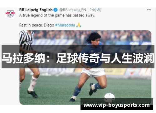 马拉多纳：足球传奇与人生波澜